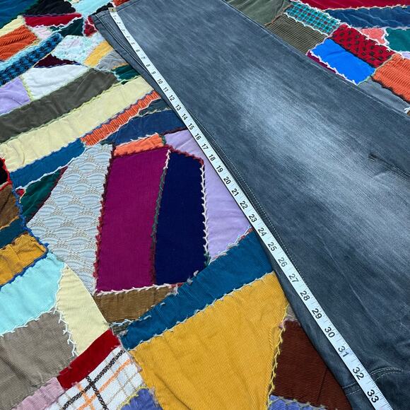 D-Lux Faded Acid Washed Grey Jeans 40Wx32L - Picture 7 of 8